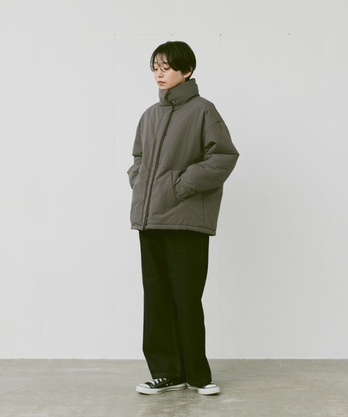 flaner（フラネ）の「Loose tuck denim pants/ルーズタックデニムパンツ（デニムパンツ・レディース・サックスブルー/ブラック・SMALL/MEDIUM/LARGE）」の7枚目の写真