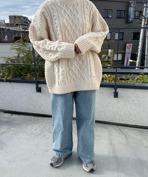 flaner（フラネ）の「Loose tuck denim pants/ルーズタックデニムパンツ（デニムパンツ・レディース・サックスブルー/ブラック・SMALL/MEDIUM/LARGE）」の17枚目の写真