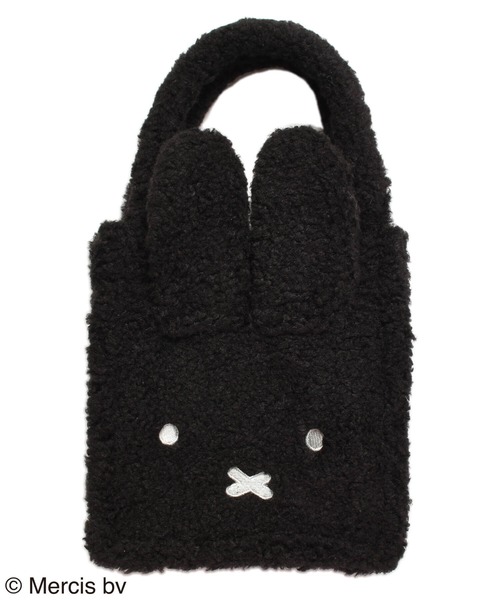 POPPINS(ポピンズ)の「【Miffy(ミッフィー)】ボアハンドバッグ(POPPINS)(ハンドバッグ・レディース・ベージュ/ブラック/オフホワイト・FREE)」の3枚目の写真
