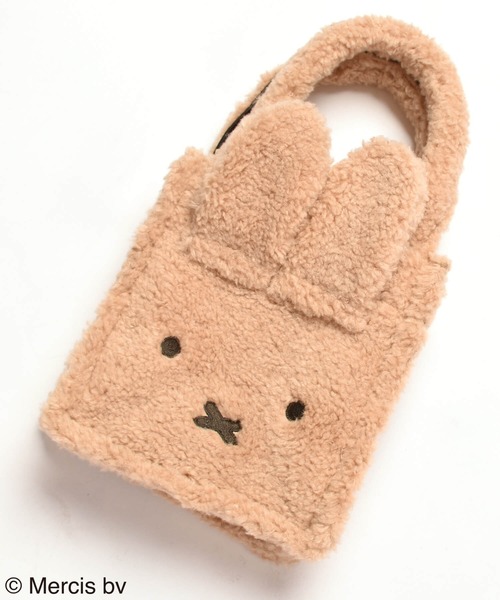 POPPINS(ポピンズ)の「【Miffy(ミッフィー)】ボアハンドバッグ(POPPINS)(ハンドバッグ・レディース・ベージュ/ブラック/オフホワイト・FREE)」の10枚目の写真