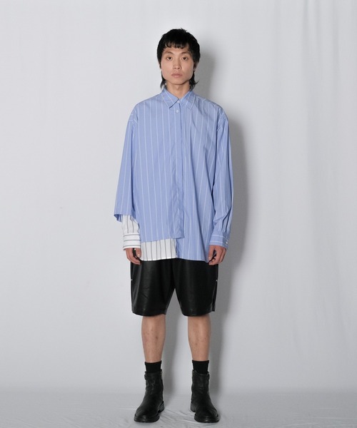 Wizzard（ウィザード）の「Wizzard ウィザード / DOCKING FLIP SHIRT ドッキングフリップシャツ（シャツ/ブラウス・メンズ・ブラック系その他/ブルー系その他/チェック・1/2/3）」の14枚目の写真