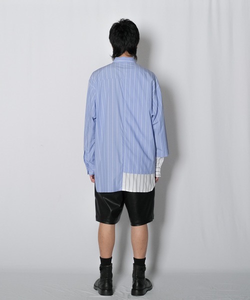 Wizzard（ウィザード）の「Wizzard ウィザード / DOCKING FLIP SHIRT ドッキングフリップシャツ（シャツ/ブラウス・メンズ・ブラック系その他/ブルー系その他/チェック・1/2/3）」の16枚目の写真