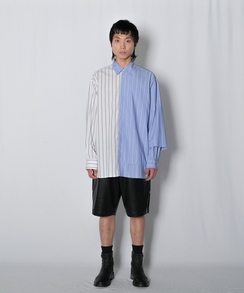 Wizzard（ウィザード）の「Wizzard ウィザード / DOCKING FLIP SHIRT ドッキングフリップシャツ（シャツ/ブラウス・メンズ・ブラック系その他/ブルー系その他/チェック・1/2/3）」の17枚目の写真