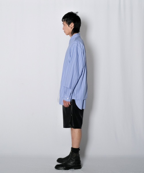 Wizzard（ウィザード）の「Wizzard ウィザード / DOCKING FLIP SHIRT ドッキングフリップシャツ（シャツ/ブラウス・メンズ・ブラック系その他/ブルー系その他/チェック・1/2/3）」の18枚目の写真