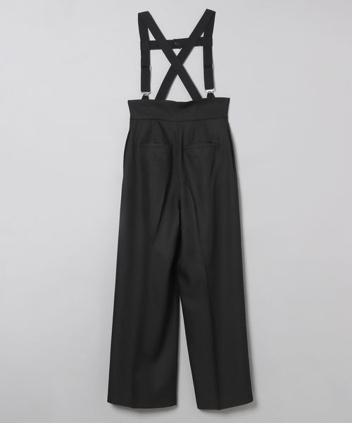 JEANASIS（ジーナシス）の「サスツキワイドパンツ/180647（その他パンツ・レディース・グレー/ブラック・SMALL/MEDIUM）」の3枚目の写真