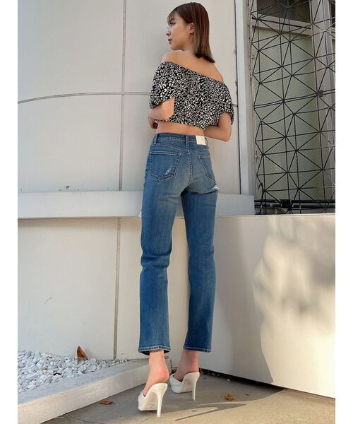 GYDA（ジェイダ）の「レオパードコルセット オフショルブラウス（シャツ/ブラウス・レディース・ブラック/アイボリー・FREE）」の6枚目の写真