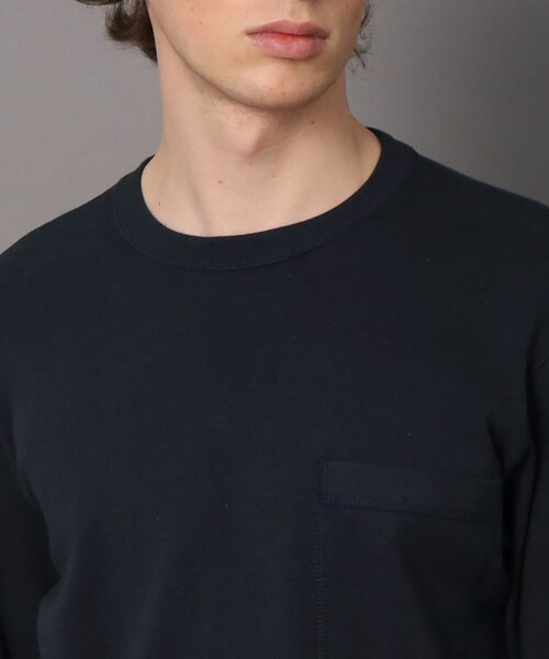 DRESSTERIOR（ドレステリア）の「【Safari12月号掲載】エクスクルーシブフライスロングTシャツ（Tシャツ/カットソー・メンズ・グリーン/ホワイト/グレー/ブラック/ネイビー/ダークグリーン/ブルー/オリーブ・92/90/94/91）」の16枚目の写真