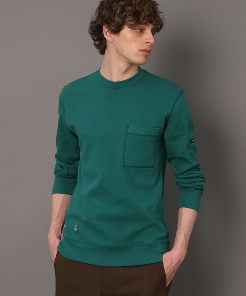 DRESSTERIOR（ドレステリア）の「【Safari12月号掲載】エクスクルーシブフライスロングTシャツ（Tシャツ/カットソー・メンズ・グリーン/ホワイト/グレー/ブラック/ネイビー/ダークグリーン/ブルー/オリーブ・92/90/94/91）」の9枚目の写真