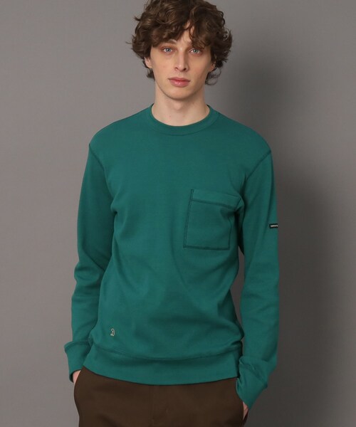 DRESSTERIOR（ドレステリア）の「【Safari12月号掲載】エクスクルーシブフライスロングTシャツ（Tシャツ/カットソー・メンズ・グリーン/ホワイト/グレー/ブラック/ネイビー/ダークグリーン/ブルー/オリーブ・92/90/94/91）」の10枚目の写真