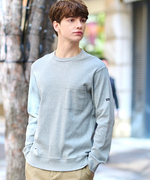 DRESSTERIOR（ドレステリア）の「【Safari12月号掲載】エクスクルーシブフライスロングTシャツ（Tシャツ/カットソー・メンズ・グリーン/ホワイト/グレー/ブラック/ネイビー/ダークグリーン/ブルー/オリーブ・92/90/94/91）」の3枚目の写真