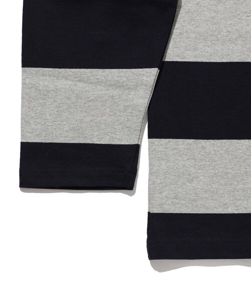 BEAMS（ビームス）の「BEAMS / 3.5インチ ボーダー Tシャツ（Tシャツ/カットソー・メンズ・ブラック/ブラウン/ネイビー・S/M/L/XL）」の21枚目の写真