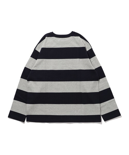 BEAMS（ビームス）の「BEAMS / 3.5インチ ボーダー Tシャツ（Tシャツ/カットソー・メンズ・ブラック/ブラウン/ネイビー・S/M/L/XL）」の22枚目の写真