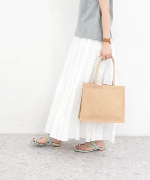 MODE KAORI（モードカオリ）の「ビジュートングサンダル/7206（サンダル・レディース・プラチナム/ライトグリーン/ブラック/ラベンダー・S/L/M）」の19枚目の写真