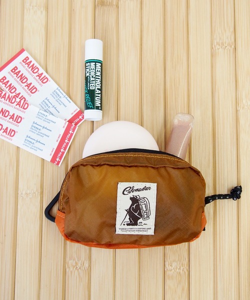 COBMASTER(コブマスター)の「【COBMASTER/コブマスター】CORDURA RIP SQUARE POUCH(ポーチ・メンズ・ブラック/グリーン/ブラウン/ベージュ/ラベンダー・FREE)」の3枚目の写真