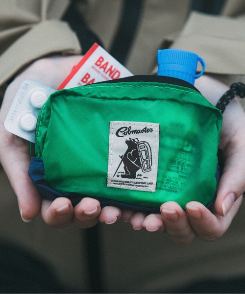 COBMASTER(コブマスター)の「【COBMASTER/コブマスター】CORDURA RIP SQUARE POUCH(ポーチ・メンズ・ブラック/グリーン/ブラウン/ベージュ/ラベンダー・FREE)」の5枚目の写真
