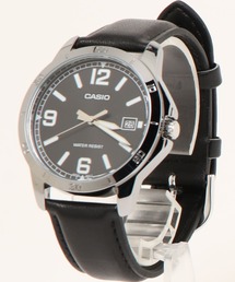 CASIO カシオ / 腕時計 アナログ クォーツ フェイクレザーベルト 日常生活防水 ラウンドフェイス 腕時計 //// MTP L シリーズ