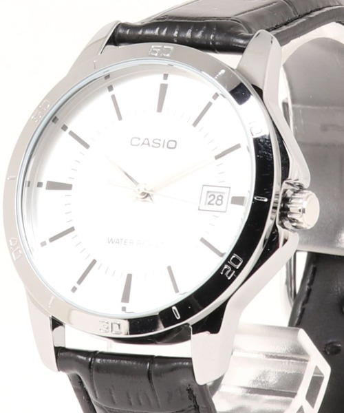 CASIO(カシオ)の「CASIO カシオ / 腕時計 アナログ クォーツ フェイクレザーベルト 日常生活防水 ラウンドフェイス 腕時計 //// MTP L シリーズ(アナログ腕時計・レディース・ブラック×ブラック/シルバー×ブラック/ブラウン/シルバー×ブルー/シルバー系その他/ゴールド系その他/ブラック×シルバー/ブラック系その他/ブラック×ゴールド・FREE)」の7枚目の写真