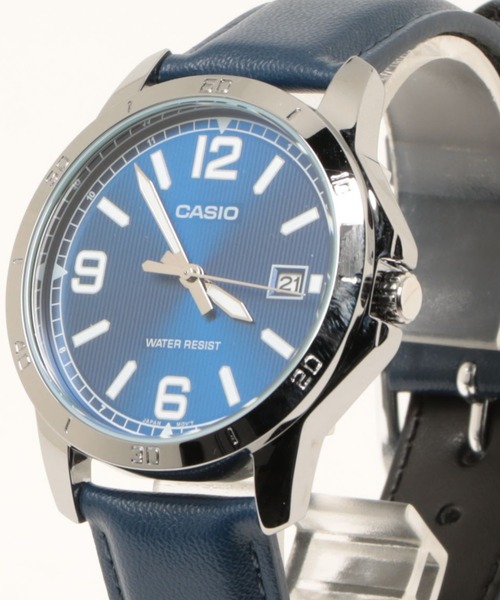 CASIO(カシオ)の「CASIO カシオ / 腕時計 アナログ クォーツ フェイクレザーベルト 日常生活防水 ラウンドフェイス 腕時計 //// MTP L シリーズ(アナログ腕時計・レディース・ブラック×ブラック/シルバー×ブラック/ブラウン/シルバー×ブルー/シルバー系その他/ゴールド系その他/ブラック×シルバー/ブラック系その他/ブラック×ゴールド・FREE)」の8枚目の写真