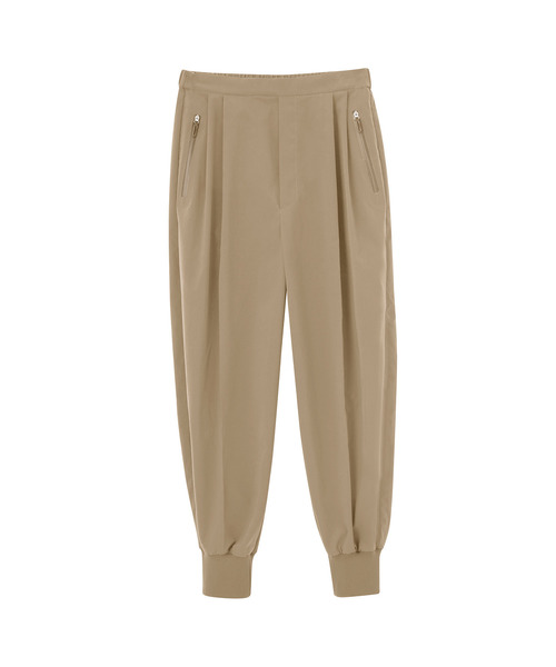 DESCENTE ALLTERRAIN(デサント オルテライン)の「センタープレスジョガーパンツ / CENTER PRESS JOGGER PANT(その他パンツ・レディース・ベージュ/ブラック・MEDIUM/LARGE)」の1枚目の写真
