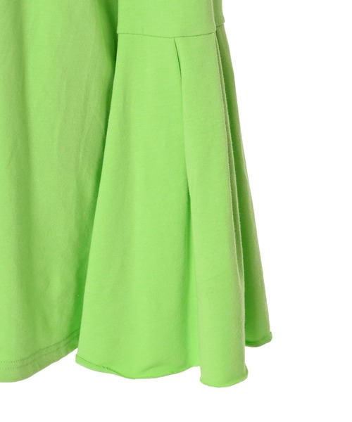 Narcissus（ナルシス）の「【Narcissus】フレアロングTシャツ（Tシャツ/カットソー・レディース・チャコールグレー/グリーン・FREE）」の17枚目の写真