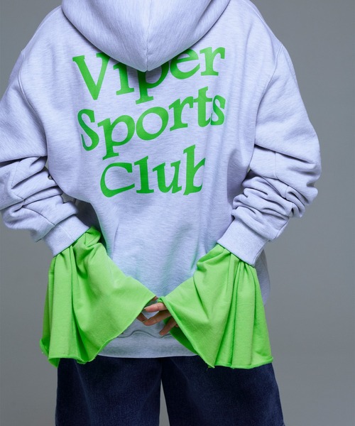 Narcissus（ナルシス）の「【Narcissus】フレアロングTシャツ（Tシャツ/カットソー・レディース・チャコールグレー/グリーン・FREE）」の9枚目の写真