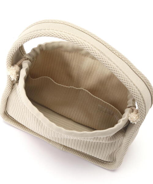 FREE'S MART（フリーズマート）の「◆ニットバッグ（トートバッグ・レディース・ホワイト/ブラック・ﾌﾘ-）」の18枚目の写真