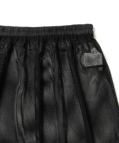 Ray BEAMS（レイビームス）の「Ray BEAMS / メッシュシアー スカート（スカート・レディース・ブラック/ベージュ/オリーブ・ONE SIZE）」の8枚目の写真