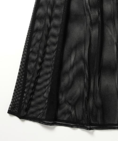 Ray BEAMS（レイビームス）の「Ray BEAMS / メッシュシアー スカート（スカート・レディース・ブラック/ベージュ/オリーブ・ONE SIZE）」の14枚目の写真