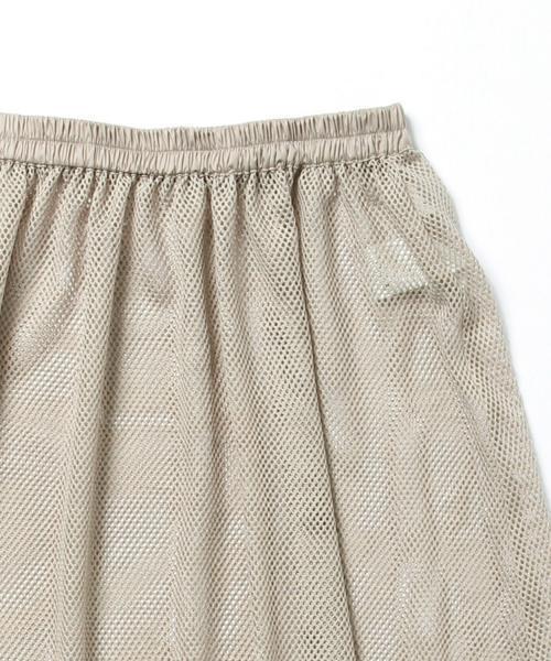 Ray BEAMS（レイビームス）の「Ray BEAMS / メッシュシアー スカート（スカート・レディース・ブラック/ベージュ/オリーブ・ONE SIZE）」の16枚目の写真