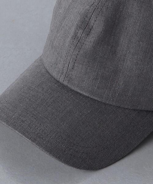 UNITED ARROWS（ユナイテッドアローズ）の「LN/HM キャップ（キャップ・レディース・ブラック/ダークグレー/ナチュラル・FREE）」の14枚目の写真