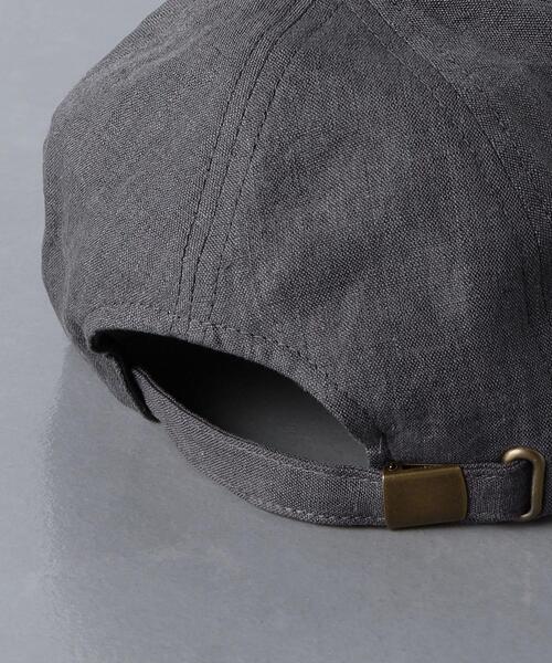 UNITED ARROWS（ユナイテッドアローズ）の「LN/HM キャップ（キャップ・レディース・ブラック/ダークグレー/ナチュラル・FREE）」の11枚目の写真