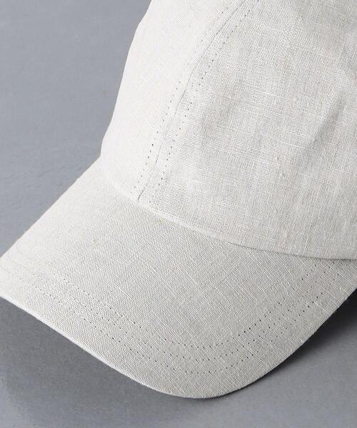 UNITED ARROWS（ユナイテッドアローズ）の「LN/HM キャップ（キャップ・レディース・ブラック/ダークグレー/ナチュラル・FREE）」の17枚目の写真