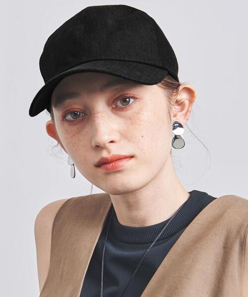 UNITED ARROWS（ユナイテッドアローズ）の「LN/HM キャップ（キャップ・レディース・ブラック/ダークグレー/ナチュラル・FREE）」の18枚目の写真