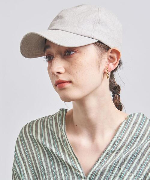 UNITED ARROWS（ユナイテッドアローズ）の「LN/HM キャップ（キャップ・レディース・ブラック/ダークグレー/ナチュラル・FREE）」の22枚目の写真