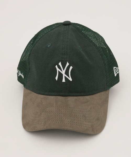 NEW ERA（ニューエラ）の「NEW ERA/別注 9THIRTY TM/ ニューヨーク・ヤンキース（キャップ・メンズ・グリーン・FREE）」の9枚目の写真