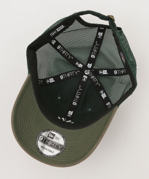 NEW ERA（ニューエラ）の「NEW ERA/別注 9THIRTY TM/ ニューヨーク・ヤンキース（キャップ・メンズ・グリーン・FREE）」の8枚目の写真