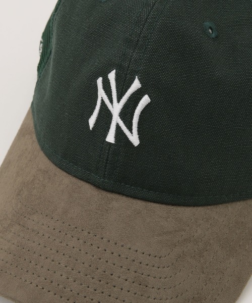 NEW ERA（ニューエラ）の「NEW ERA/別注 9THIRTY TM/ ニューヨーク・ヤンキース（キャップ・メンズ・グリーン・FREE）」の2枚目の写真