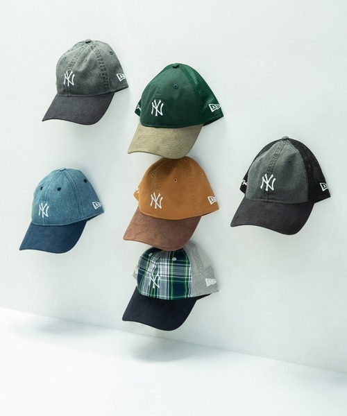 NEW ERA（ニューエラ）の「NEW ERA/別注 9THIRTY TM/ ニューヨーク・ヤンキース（キャップ・メンズ・グリーン・FREE）」の13枚目の写真