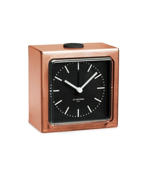 LEFF（レフ）の「《LEFF AMSTERDAM/レフアムステルダム》Block alarm clock（置時計・メンズ・ブラック・FREE）」の2枚目の写真
