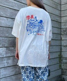 Candy Stripper | KUNG FU PEPE BIG Tシャツ(Tシャツ/カットソー)