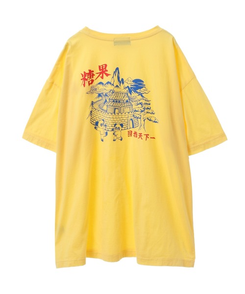 Candy Stripper（キャンディストリッパー）の「KUNG FU PEPE BIG Tシャツ（Tシャツ/カットソー・レディース・イエロー/オフホワイト/レッド/ブラック・2）」の15枚目の写真