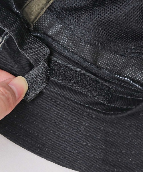 Basiquenti（ベーシックエンティ）の「星条旗刺繍 アメリカン アドベンチャーハット（ハット・メンズ・ネイビー/ベージュ/カーキ/ブラック・FREE）」の15枚目の写真