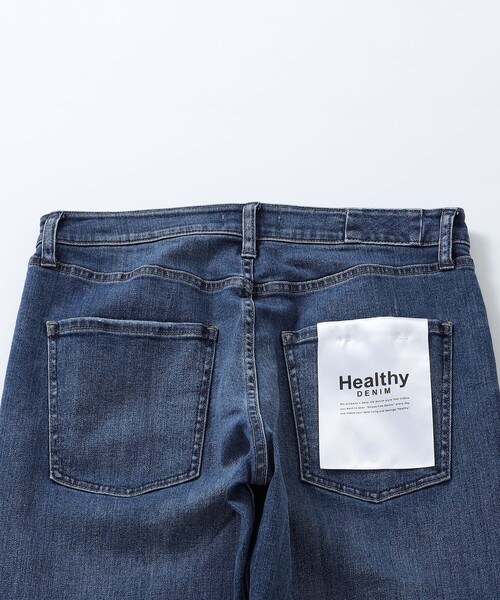 SHIPS any(シップス エニィ)の「Healthy DENIM: <ユニセックス>BLEATH テーパード デニム パンツ(デニムパンツ・メンズ・ブラック/ブルー・MEDIUM/X-SMALL/SMALL)」の7枚目の写真