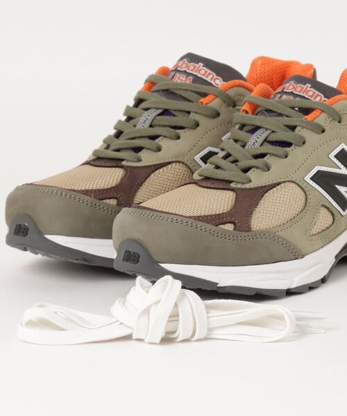 NEW BALANCE(ニューバランス)の「M990 / BT3(スニーカー・メンズ・サンドベージュ・27.5cm/28cm/26.5cm/27cm/29cm/28.5cm/26cm)」の9枚目の写真