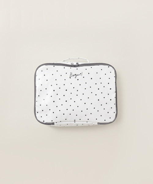IENA ENFANT(イエナアンファン)の「《追加》【BASIC】トラベルポーチ LARGE baby-kids(ポーチ・キッズ・ブラック/ネイビー/ホワイト・FREE)」の2枚目の写真