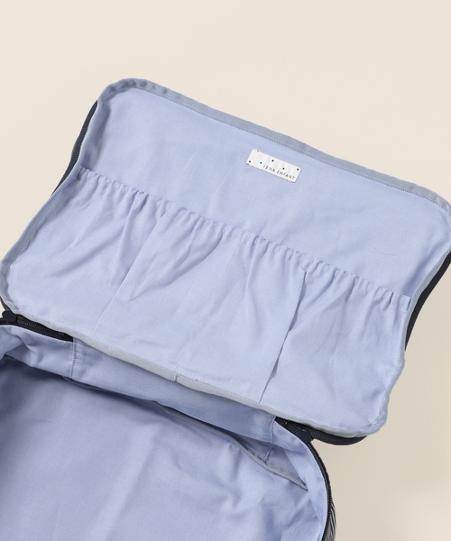 IENA ENFANT(イエナアンファン)の「《追加》【BASIC】トラベルポーチ LARGE baby-kids(ポーチ・キッズ・ブラック/ネイビー/ホワイト・FREE)」の9枚目の写真