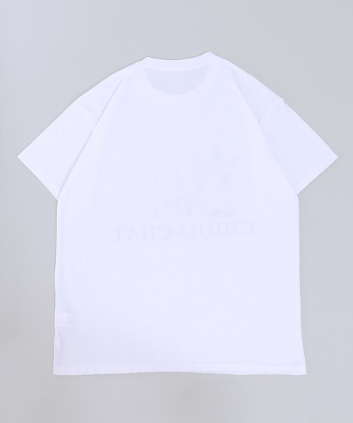 WC(ダブル シー)の「cat&rabbitビッグT(Tシャツ/カットソー・レディース・ホワイト/オートミール・FREE)」の8枚目の写真