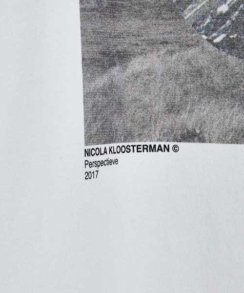 JANESMITH（ジェーンスミス）の「JANESMITH ジェーンスミス / NICOLA KLOOSTERMAN WONDERLUST 2017 PERSPECTIEVE 2017 S/S T-SHIRT グラフィックプリントビッグシルエットTシャツ / 23WCT-#954S（Tシャツ/カットソー・レディース・ブラック/ホワイト・XS/S/M/L/XL）」の17枚目の写真