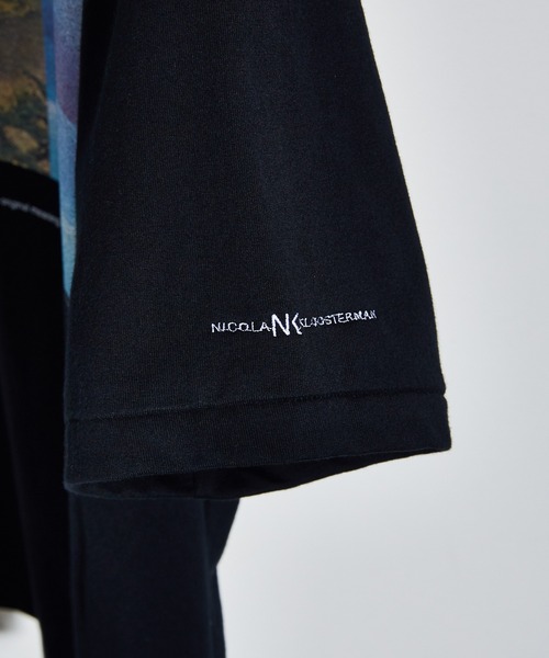 JANESMITH（ジェーンスミス）の「JANESMITH ジェーンスミス / NICOLA KLOOSTERMAN WONDERLUST 2017 PERSPECTIEVE 2017 S/S T-SHIRT グラフィックプリントビッグシルエットTシャツ / 23WCT-#954S（Tシャツ/カットソー・レディース・ブラック/ホワイト・XS/S/M/L/XL）」の6枚目の写真