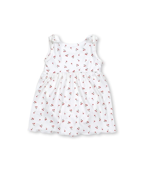 SLAP SLIP（スラップスリップ）の「SLAPSLIP/肩リボンチェリー柄ワンピース型スイムウェア(80~110cm)（水着・キッズ・ホワイト系その他/ピンク系その他・110/80/100/90）」の9枚目の写真